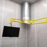 Wall mounted support arm Wall mounted support arm