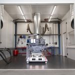 Engine dyno test room Engine dyno test room