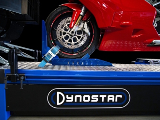 Dynostar motorcycle chassis dyno